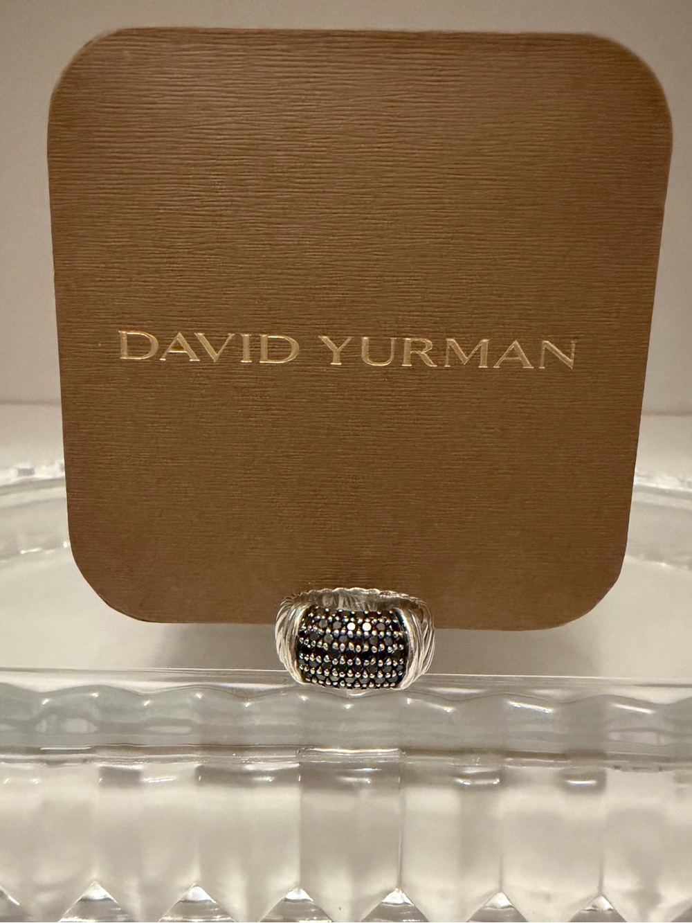 David Yurman Black Diamond Pavé Ring